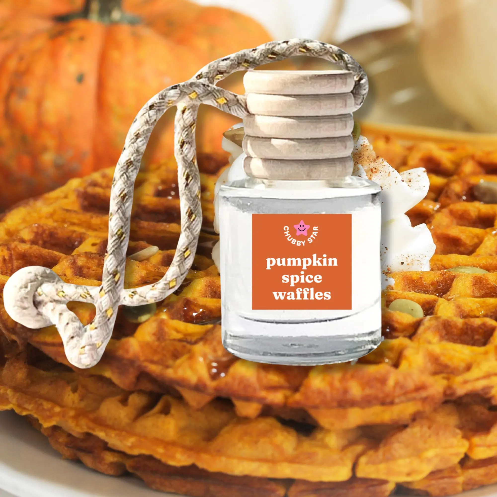 Pumpkin Spice Waffles