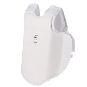 Wkf Karate Chest Protector Unisex High Elasticity Taekwondo Boxing Vest, Competition Training Martial Arts Gear for Adults Kids