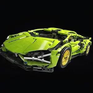 1690-Piece Car Building Blocks Set, Fun Construction Toy for Kids, Easy Assembly, Perfect Gift for Birthdays, Model Kit, Bricker Build Sets