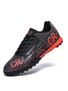 New Unisex Soccer Shoes, Ag Long and Short Studs, Anti-Slip Training Boots, Outdoor Grass Field, Professional Football Cleats, Low Top