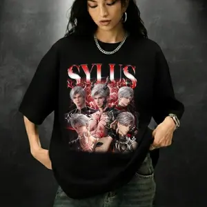 Sylus Love and Deepspace T-Shirt, Sylus Love Anime T-Shirt, Deepspace Character Tee, Love and Deepspace T-shirt