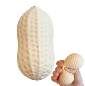 Peanut Shaped Slow Rebound Squeeze Toy, Cute Mystery Element Fidget Toy, Hand Exercise Stress Relief Sensory Toy for Kids & Adults, Summervibes Casual Relaxation Gift