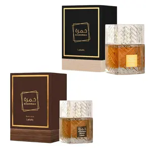 LATTAFA KHAMRAH & KHAMRAH QAHWA EAU DE PARFUM 3.4 FL.OZ lattafa khamrah
