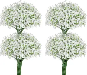 30 Pieces Artificial Gypsy Orchid Bouquet, Starry Sky Flower, Breathable Artificial Flowers, Suitable for Bridal Bouquets and Home Decor