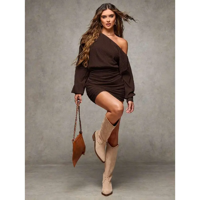 how to wear a sweater dress - TikTok Shop