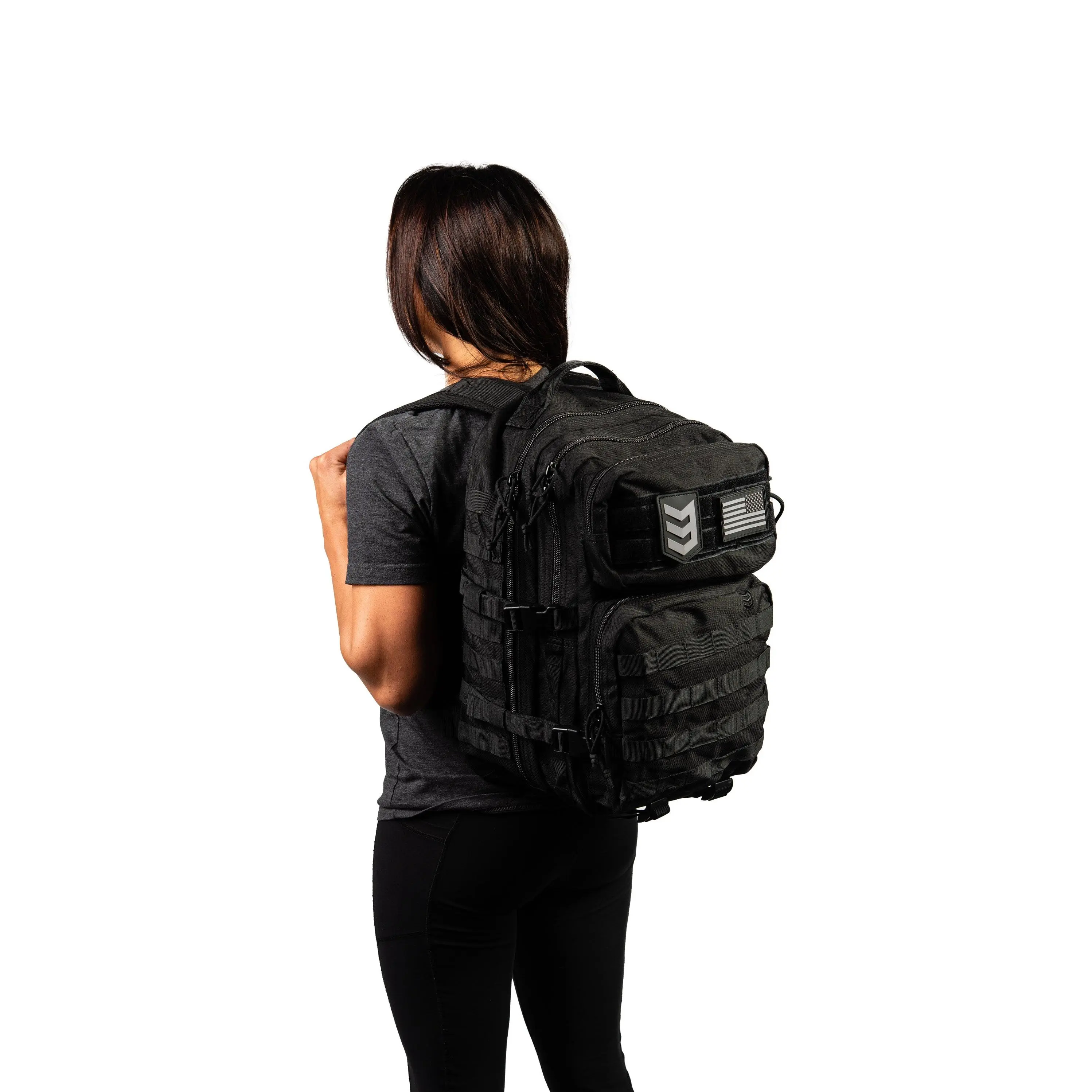 3V Gear Velox II Quick-Action Tactical Backpack - Compartmented Carry-On Travel Bag with Built-In Pockets for Hiking, Travel, Backpack For Travel