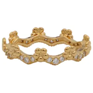 PANDORA Flower Crown Ring 167924CZ