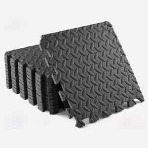 Jigsaw Exercise Mat ½ inch with EVA Foam Interlocking Tiles,For Mixed Martial Arts, Exercise, Gymnastics and Home Gym Protection,Training Mats,Home Gym Mats,Floor Liners