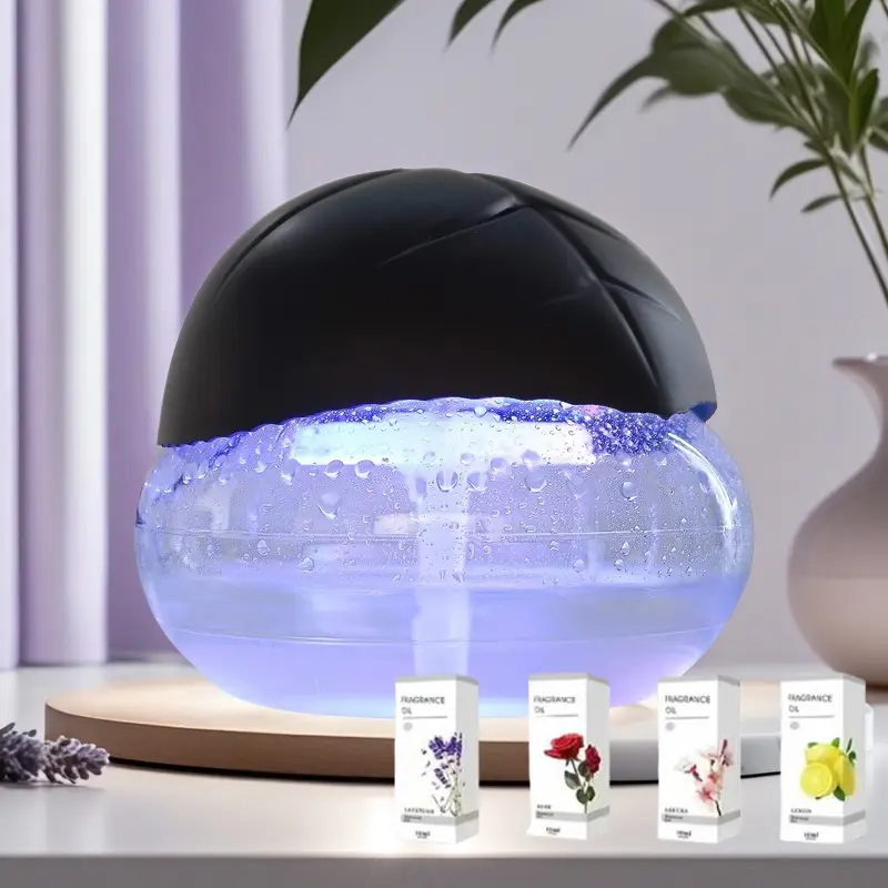 BANDESUN Air Purifiers, Water Filter Air Purifier for Home, Essential Oil Aroma Diffuser with LED Lights, Air Purifier for Home Office, Household Smal