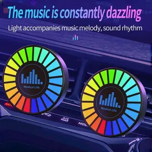 2Pcs This Music Sync Car Vent LED Light is Actually Insane RGB lights dance perfectly to every beat, turns your night drive into a full club vibe. Drivers keep buying this nonstop.
