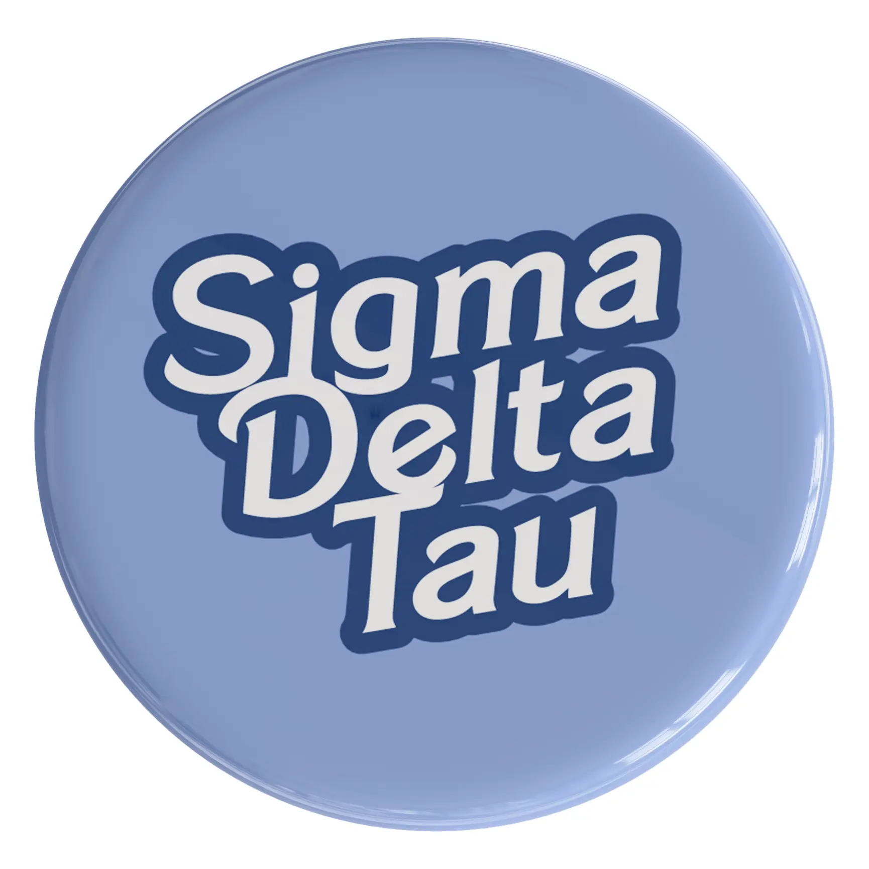 Sigma Delta Tau Dreamhouse Sorority Button