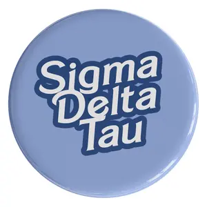 Sigma Delta Tau Dreamhouse Sorority Button