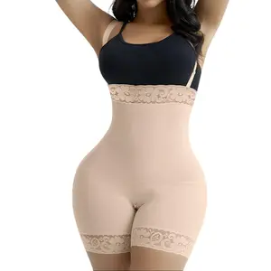 Women’s GQF Fajas Colombianas shapewear Tummy Control Butt Lifter Shaper 025B【Tummy Control Womenswear Underwear no Zipper Crotch detachable shoulder strap】 Body Sculpting Compression High Waist Shaping