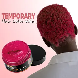 Temporary Hair Dye Wax, Hair Coloring, Natural Styling Gel with Glycerine, 4.23 Oz Hair Clay for Parties and Cosplay, Easy to Use and Wash Out