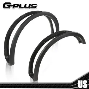 Factory Style Wheel Fender Flares Fit For 2018-2020 Ford F150 F-150 Black 4Pcs