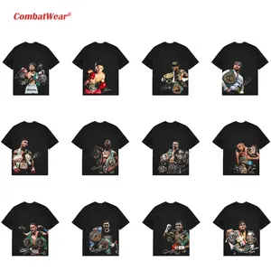 COMBATWEAR Boxing Fighters Collection Tee, Boxing Fighters Tshirt Boxing Fan, Boxing Champion Sports Shirt, Gift for Him Gift for Her