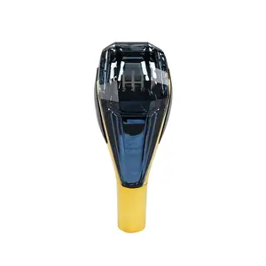 Car Manual Gear Shift Knob  5 Speed Car Crystal Touch Sensor LED Light Shift Knob  Car Interior Accessories for Car Decoration