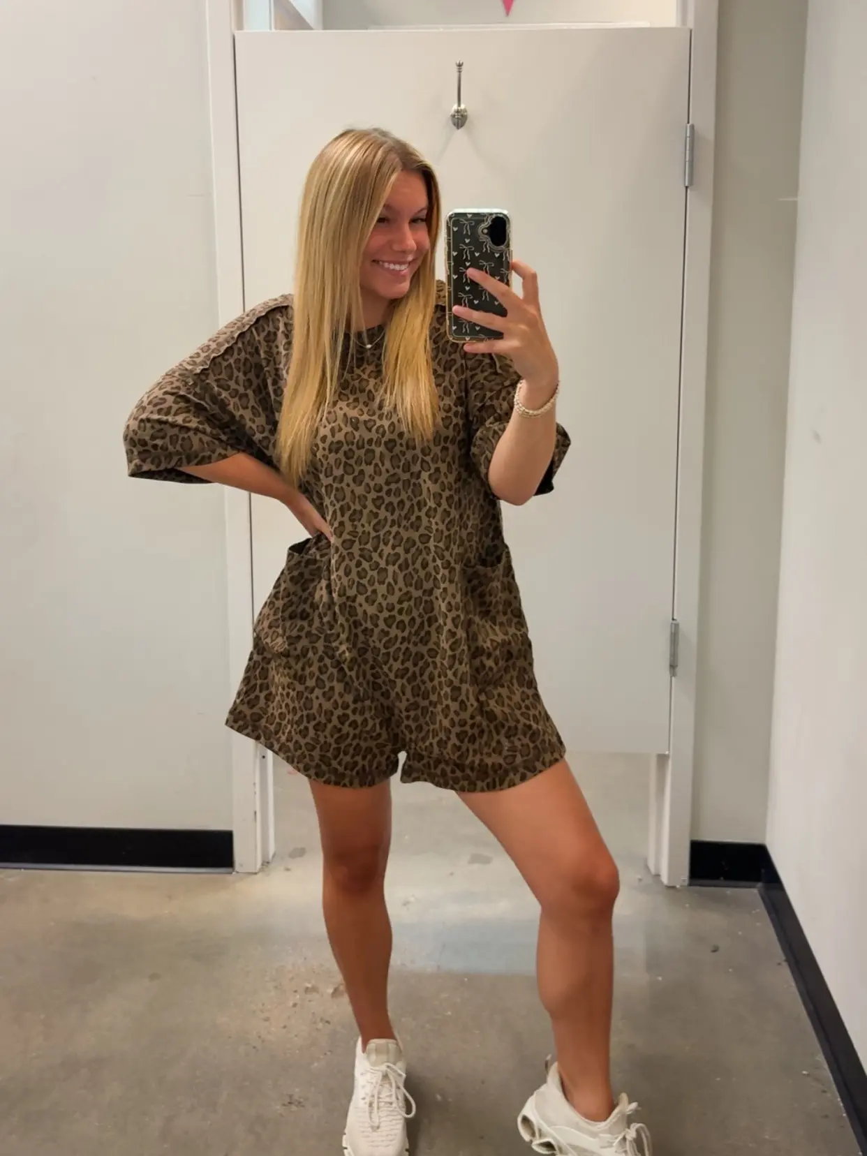 Leopard Romper