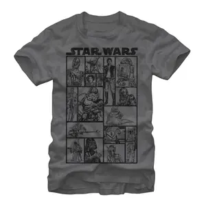 Men's Star Wars Classic Character Group T-Shirt