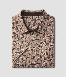 US Outdoors Performance Polo – Deer Camo - Retro Duck Camo Edition