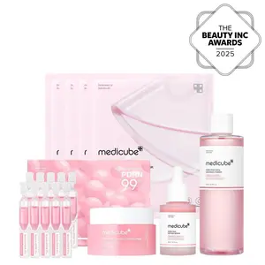 [medicube] PINK Salmon DNA SET | PDRN Pink Toner + PDRN Pink Peptide Serum + PDRN Pink One Day Seum + PDRN Pink Collagen Capsule Cream + PDRN Pink Collagen Gel Mask