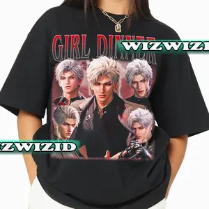 Retro 90's Girl Dinner Sylus Homage T-Shirt, Sylus Love and Deepspace Fan Tee Graphic T-Shirt, Gift For Women and Man Unisex T-Shirt