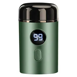 Mini Electric Shaver USB Rechargeable, Daily Use, Full Body Wash Design, Smart Trimming Clean Cut, Portable for Car Travel, Dry Wet Use, Cordless Waterproof Shaver