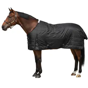 420 Denier Premium Horse Stable Blanket - 200gm Polyfill, Water-Resistant, Breathable Equine Bedding Equipment