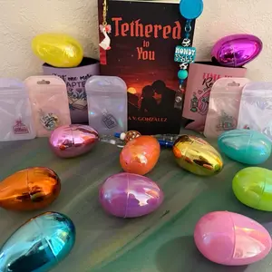 Bookish Blind Grab Bags - Colorful Eggs with Hidden Items, Perfect for book loving besties