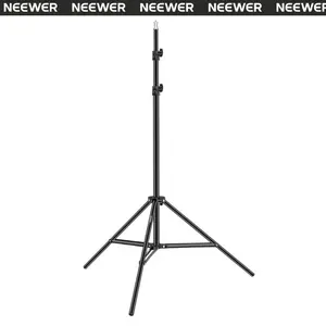 NEEWER ST-200 6.6ft/200cm Photography Light Stand, Portable Tripod for FL10 Light, Adjustable Support for Studio Video, Portraits & YouTube Lighting