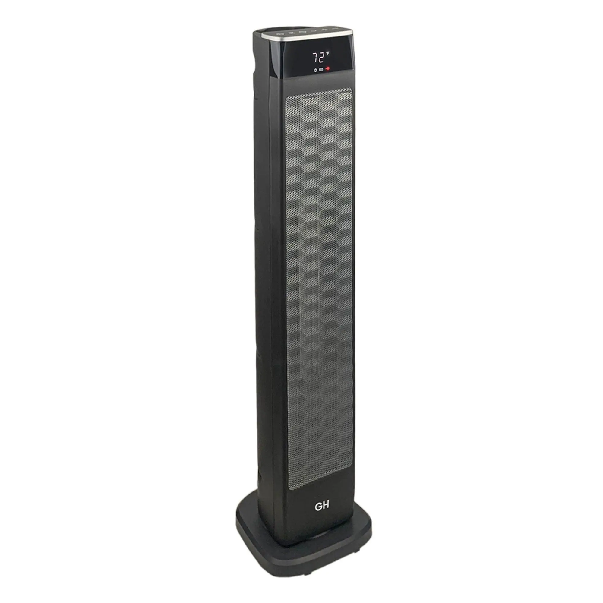 Good Housekeeping 30" Ceramic Tower Space Heater with Remote, Oscillating, Black Good Housekeeping 30" Ceramic Tower Space Heater with Remote, Oscillating, Black