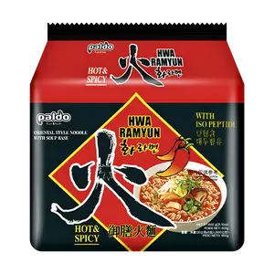 Paldo Hwa Ramyun Hot & Spicy - 120g x 5 Pack