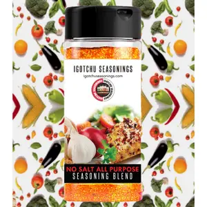 No Salt All Purpose, Igotchu Seasonings— Flavorful Spice Blend Savory Onion