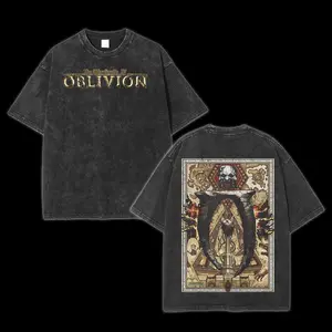 The Elder Scrolls IV: Oblivion Clothes Vintage Lightweight Cotton  Tee, Oblivion Gate Tee, Mythic Dawn Cult Gift, Skyrim Lore Fan Tee