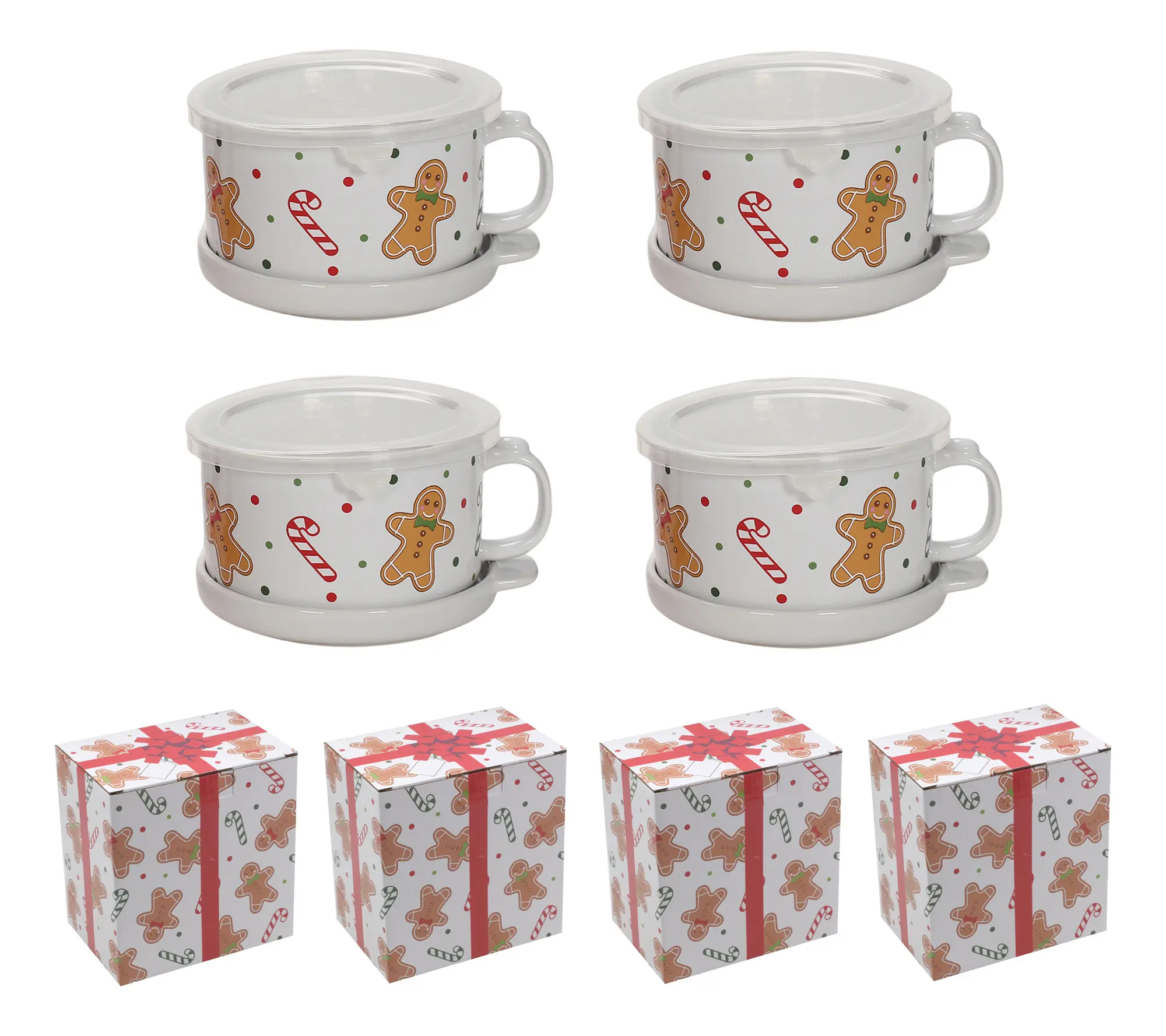 Temp-tations Set of (4) 25-oz Mug Meals w/ Lid-its & Gift Boxes Temp-tations Set of (4) 25-oz Mug Meals w/ Lid-its & Gift Boxes
