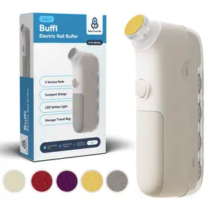 Baby Proof Me Baby Nail File Kit | 5-in-1 Baby Nail Trimmer with 3 LED Lights, Baby Nail Buffer for Infants & Toddlers - Newborn Care Essentials, Complete Nail Care Kit