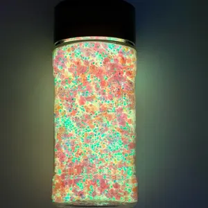 Peaches & Scream Glow Glitter | Chunky Mix | 2oz by Weight | Heat Safe 320°F Solvent Resistant