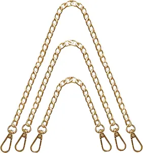 3 Pack (16",36",48")  Purse Chain Strap Bag Chains for Handbags