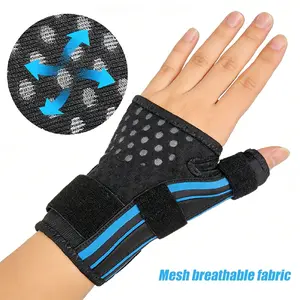1PCS Breathable Thumb Splint Brace Support Wrist Wraps Thumb Protector for Right Hand or Left Hand