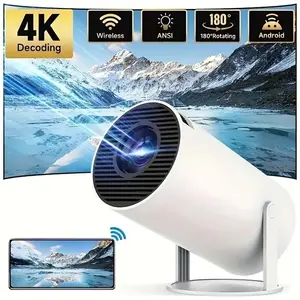 Immersive 4K Cinema & 5W Rich Bass Soundbase | Smart Projector for True Home Theater | Dolby Audio, Crystal Dialogue & Auto Focus | Lighting Up Your Black Friday & New Year Celebrations