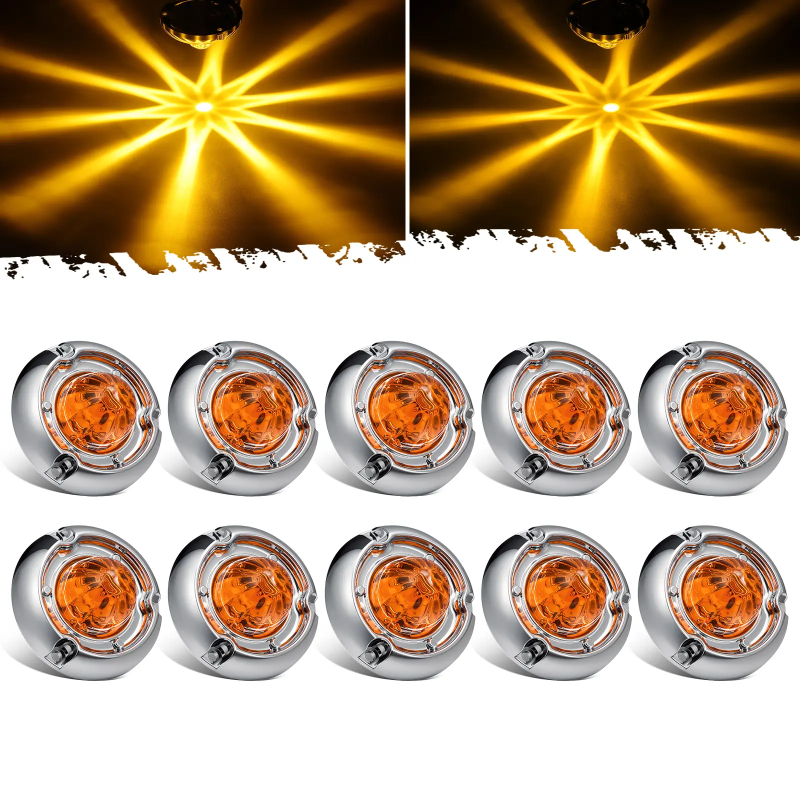 Amber Lens/Amber LED