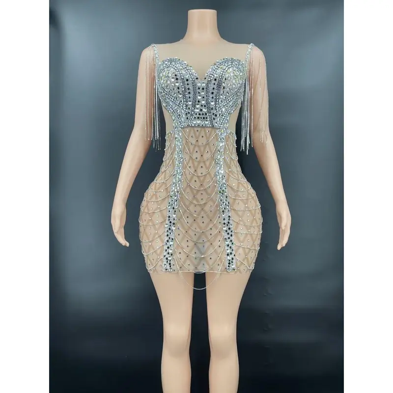 grey cable knit dress McQueen // Grey & Black Cable Knit Sweater Dress – VSP Consignment main image 1