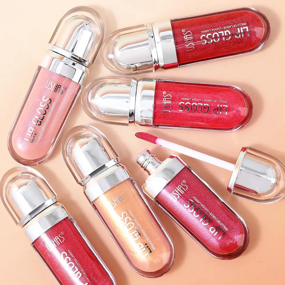 Long-lasting Moisturizing Lip Gloss, 2 Counts/set Waterproof Lip Glaze, Glossy Lip Glaze Stick, Intense Lip Plumper, Plumping Lip Oil Lip Stick for Girls & Women, Makeup, Hydrating, Lip Volumizer, Lipstick, Hydrating Cosmetic Gloss, Moisture Lock Gloss