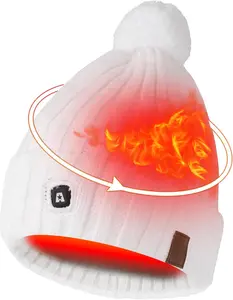 ARRIS Heated Beanie Perfect for Fishing & Cold Days