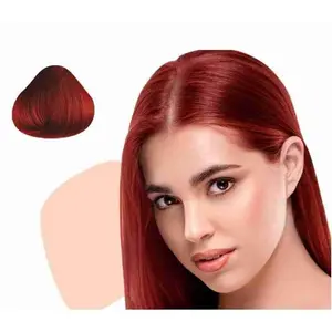 Voglia Hair Color Cream - Dark Blonde 6.66 with Intense Red Shade, US Haircare Product for Full Saturation, Moisturizing Conditioning Formula
