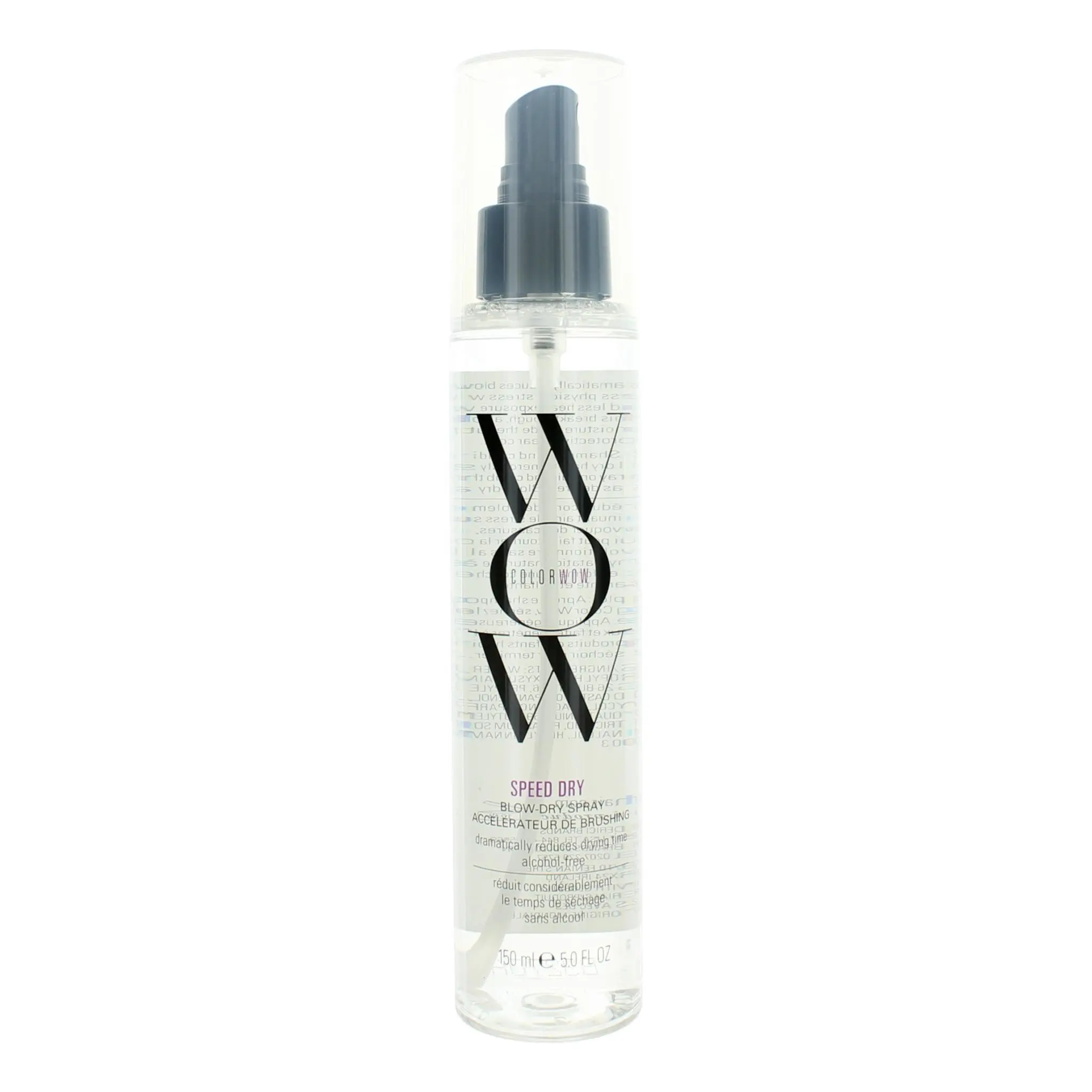 Color Wow Speed Dry Blow-Dry Spray - Unisex, Scented Dreamy Floral Musk Fragrance, Gentle Daily 5 oz Hair Spray