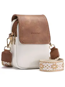 Pu Leather Small Crossbody Bags for Women, Cell Phone Cross body Purse Bag with RFID Blocking Card Slots