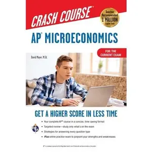 USED-Ap(r) Microeconomics Crash Course, Book + Online: Get a Higher Score in Less Time by Mayer, David (Paperback)
