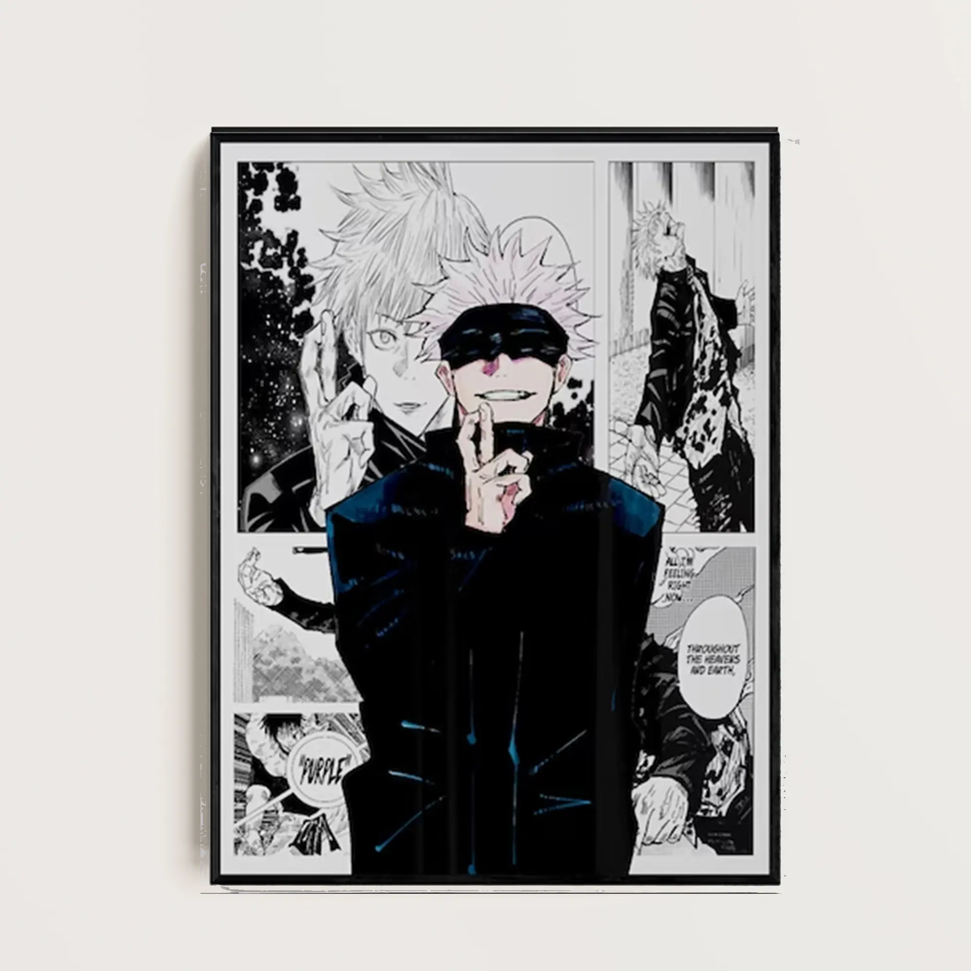 Jujutsu Kaisen Poster, Manga Art, Anime Wall Poster, JJK Posters ...