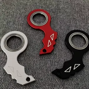 3.0 Keychain (CNC CUTALUMINUM OR CF) carabiner men's accessories anime accessories